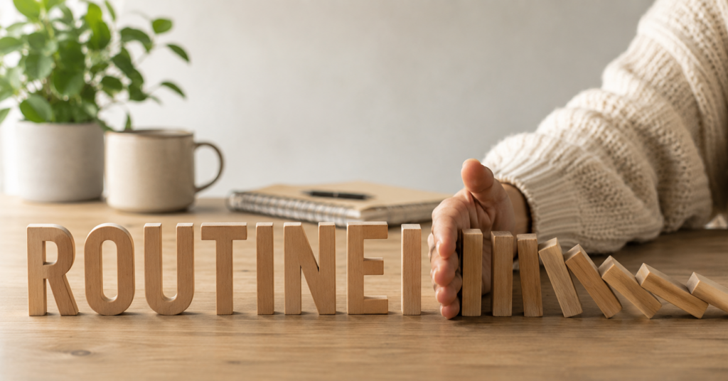 Routine Dominoeffekt